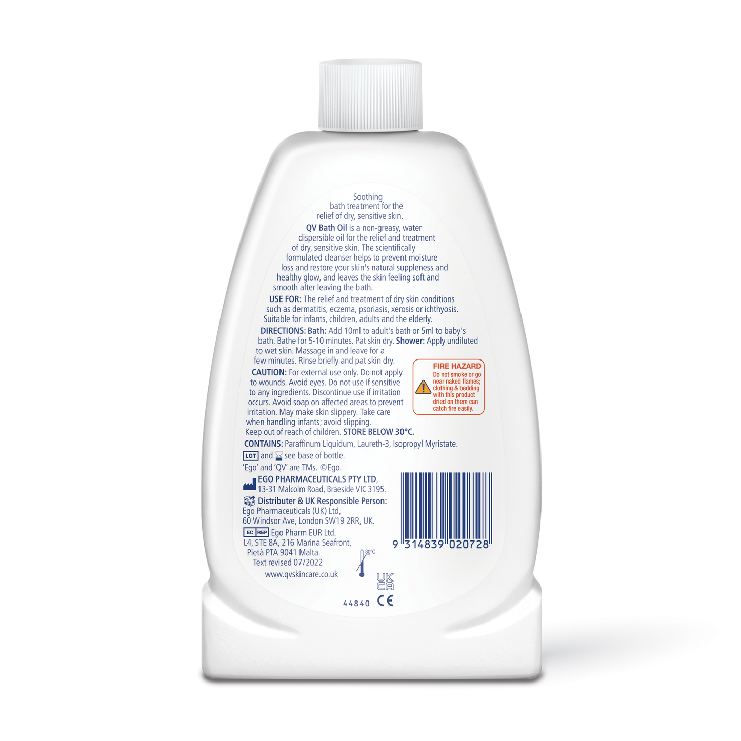 QV Bath Oil (Cleanser)